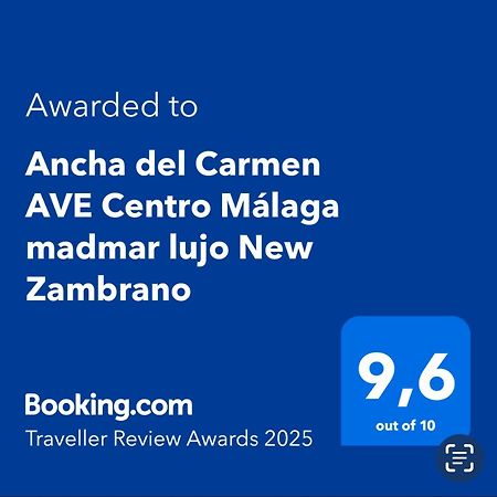 Ancha Del Carmen Ave Centro Malaga Madmar Lujo New Zambrano Appartement Buitenkant foto